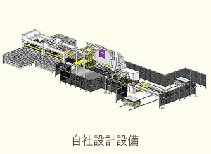 In-house designed facilities