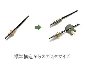 Customization from standard structures