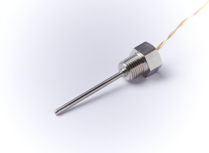 配管内の液体温度測定に適したSUSネジ式センサ